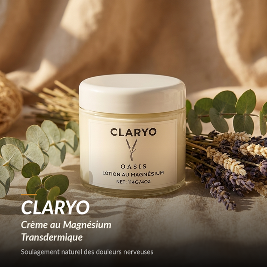 Claryo – Soulagez vos douleurs nerveuses et crampes nocturnes naturellement, dès les premières applications