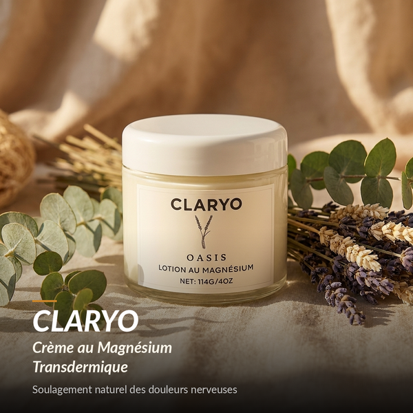 Claryo – Soulagez vos douleurs nerveuses et crampes nocturnes naturellement, dès les premières applications
