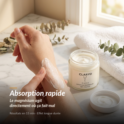 Claryo – Soulagez vos douleurs nerveuses et crampes nocturnes naturellement, dès les premières applications