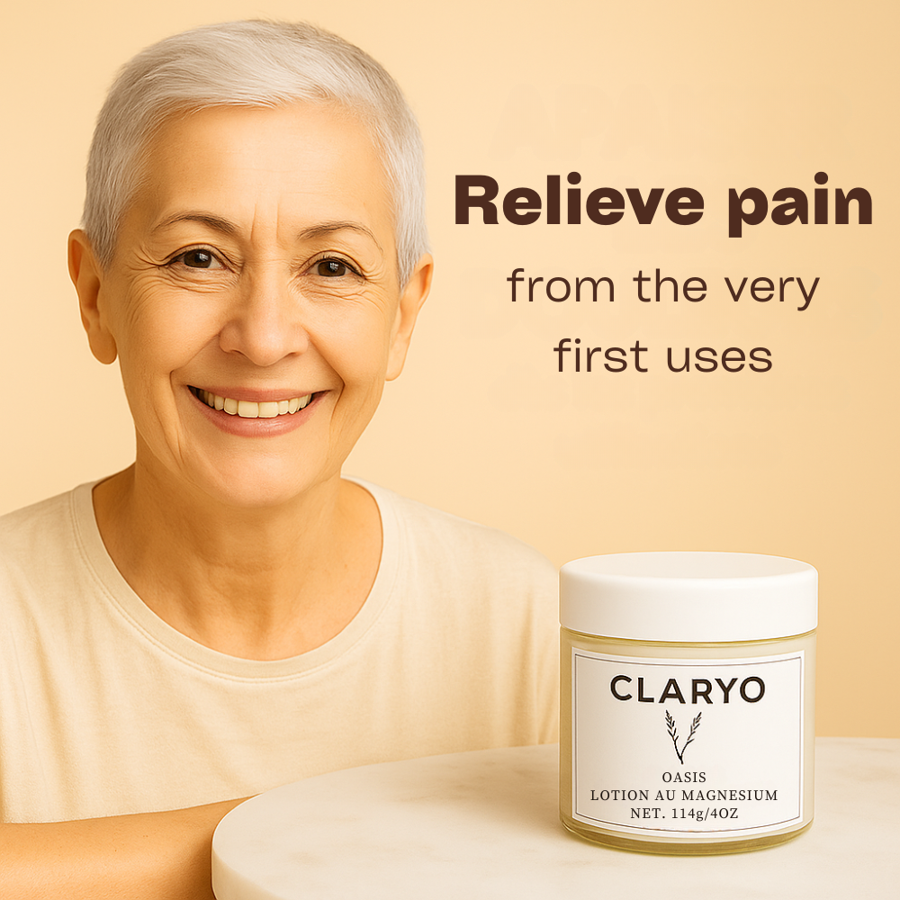 Claryo – Soothe nerve pain and nighttime cramps naturally — from the very first applications.