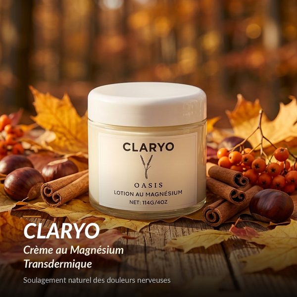 Claryo – Soulagez vos douleurs nerveuses et crampes nocturnes naturellement, dès les premières applications